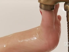 黒人, 足フェチ, 裸, オーガズム, ピアス, 剃毛, ソフトコア, オッパイの