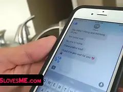 Sis Loves Me - perv brother and his friend take turns hardcore his hot stepsis