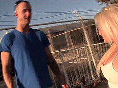 フェラチオ, エロ熟女, カップル, 手コキする