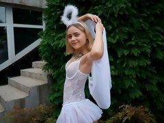 Arsch, Blondine, Hundestellung, Fetisch, Handjob, Lecken, Strümpfe, Jungendliche (18+)