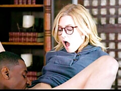 デカ尻, デカチン, フェラチオ, 異人種間, 自然山雀, オフィス, ティーン, オッパイの