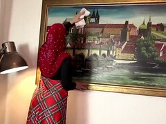 Anal, Belle grosse femme bgf, Gros cul, Gros seins, Tir de sperme, Rousse roux