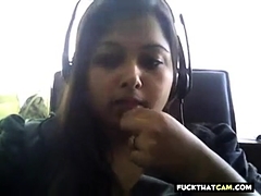 Amateur, Asiatique, Indienne, Webcam