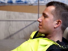 デカチン, フェラチオ, 茶髪の, 浮気者, 爸, ヨーロピアン, オマンコ, 剃毛