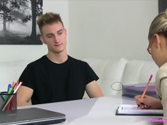 素人, 中出し, バック, 足, 女, フェティッシュ, 手コキする, オフィス