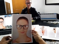 Culo, Mamada, Estilo perrito, Gafas, Afeitado, Falda, Estriptis, Adolescente