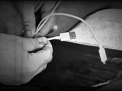 Grosse bite, Noire, Noir ébène, Européenne, Homosexuelle, Hard, Insertion, Solo