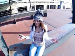素人, お尻, フェラチオ, 茶髪の, ハードコア, オナニー, オマンコ, ティーン