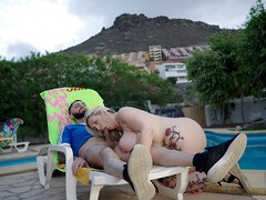 Anaal, Grote mammen, Blond, Hardcore, Hd, Rijpe lesbienne, Moeder die ik wil neuken, Buiten