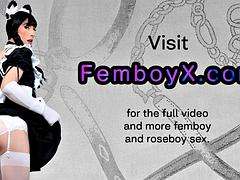 Ballsucking sportive femboi spoils lover