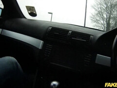 素人, アナル, 舐める尻, フェラチオ, 車, アウトドア, コキ, ルーマニア人