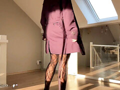 Condoom, Sperma shot, Deens, Europees, Vingeren, Hakken, Moeder die ik wil neuken, Kousen