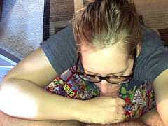 素人, フェラチオ, イく瞬間, 顔射