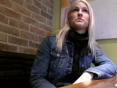 Cock In The Coffee Shop - hookup with blonde slut Blanche Bradburry