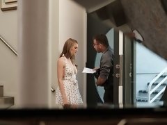 ブロンド, フェラチオ, バック, 手コキする, 自然山雀, 剃毛, ストリッピング, ティーン