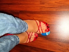 Amateur, Fetiche, Fetiche de pies, Hd, Pov, Realidad, Juguetes, Voyeur