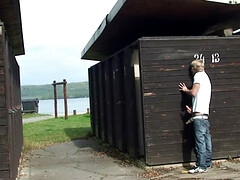 Grosser schwanz, Grosse titten, Blondine, Tschechisch, Schwanz, Hardcore, Reif, Öffentlich