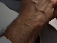 Tussi, Spermaladung, Füsse, Fetisch, Hardcore, Masturbation