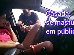 Voiture, Tromperie, Cocu, Exhib, Masturbation, Public, Adolescente, Épouse