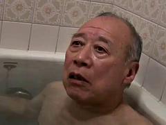 Asiatique, Sucer une bite, Tir de sperme, Branlette thaïlandaise, Hard, Japonaise, Léchez