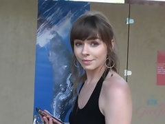 Leie, Freundin, Masturbation, Orgasmus, Im freien, Höschen, Pov, Scherzbold