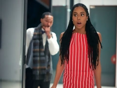 Noire, Sucer une bite, Noir ébène, Branlette thaïlandaise, Embrassement, Maigrichonne, Adolescente, Nénés