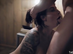 Gros seins, Sucer une bite, Brunette brune, Hard, Hd, Rugueux, Tabou, Adolescente