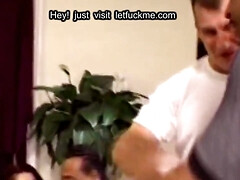 Bruinharig, Dichtbij, Dubbele penetratie, Hardcore, Hd, Swinger, Trio, Vrouw