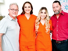 Chambre à dormir, Gros cul, Grosse bite, Sucer une bite, Le plan cul à quatre, Seins naturels, Adolescente, Nénés