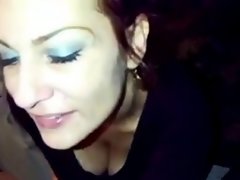 Enthousiasteling, Pijpbeurt, Sperma in gezicht, Interraciaal, Gezichtspunt