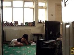 Bondage discipline sadomasochisme, Pijpbeurt, Brits, Bruinharig, Fetisj, Hd, Orgasme, Tieten likken