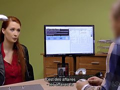 Vorstellungsgespräch, Blasen, Vollbusig, Geile alte tussi, Hd, Milf, Geld, Büro