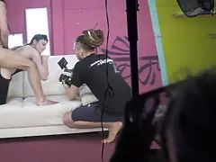 Leie, Hinter den kulissen, Deutsch, Hd, Absätze, Piercing, Rock, Tätowierung