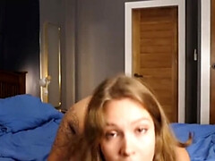 Quick Hot Sex with Brunette Teen Before Going Out - JOI & Virtual Fuck