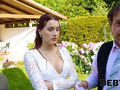 Charlie Red's fiancee pays off her debt with a hot POV blowjob in HD