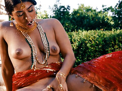 Braunhaarige, Indisch, Masturbation, Natürlich, Solo