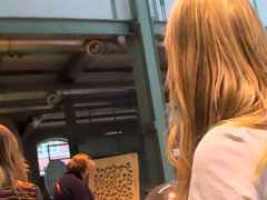 Blasen, Braunhaarige, Geschnappt, Erotisch, Handjob