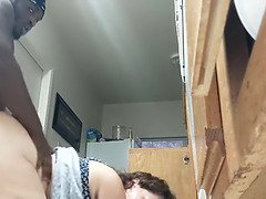 Amateur, Gorda, Mamada, Estilo perrito, Pajear, Hd, Cocina, Chupando