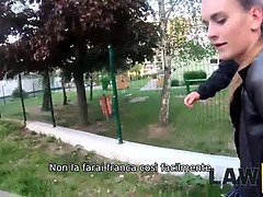 Adele unicorn seduces security officer & gets punished with a hot blowjob