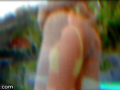 お尻, デカチン, フェラチオ, 茶髪の, イマラチオ, バック, ハードコア, オマンコ