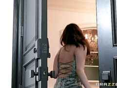 デカパイ, ブロンド, 浮気者, ドレス, ヒール, 淫乱熟女, ヌード, ストッキング