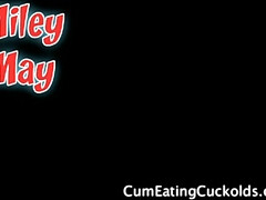 Cuckold My Big Ass Blonde Wife - Blowjob and amateur hardcore