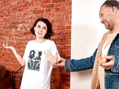 Минет, Брюнетки, Собачьи, Бритые, Тощие, Молоденькие, Сиськи