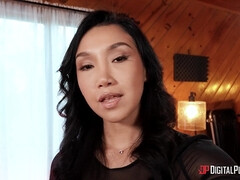 Vicki Chase's Sensual Latina Charm in Intense Interracial Play