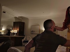 Anaal, Lieveling, Mooi, Zwart, Interraciaal, Roodharige vrouw, Shemale, Softcore pornografie