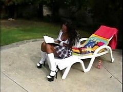 Американки, Жопа, Черные, Минет, Брюнетки, Сперма во рту, Черненькие, На природе