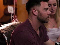 Bisexuelle, Blonde, Sucer une bite, Doigter, Hard, Hd, Tabou, Nénés