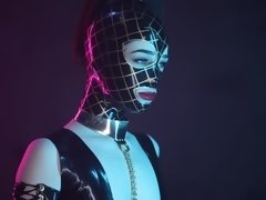 緊縛, デカパイ, バック, 服従, フェティッシュ, 毛深い, ハードコア, ゴム