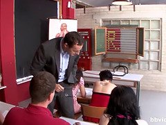 Sucer une bite, Mixte, Collège université, Hard, Chatte, Étudiant, Professeur, Adolescente