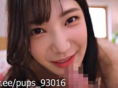 Amateur, Asiatique, Nana, Sucer une bite, Adolescente